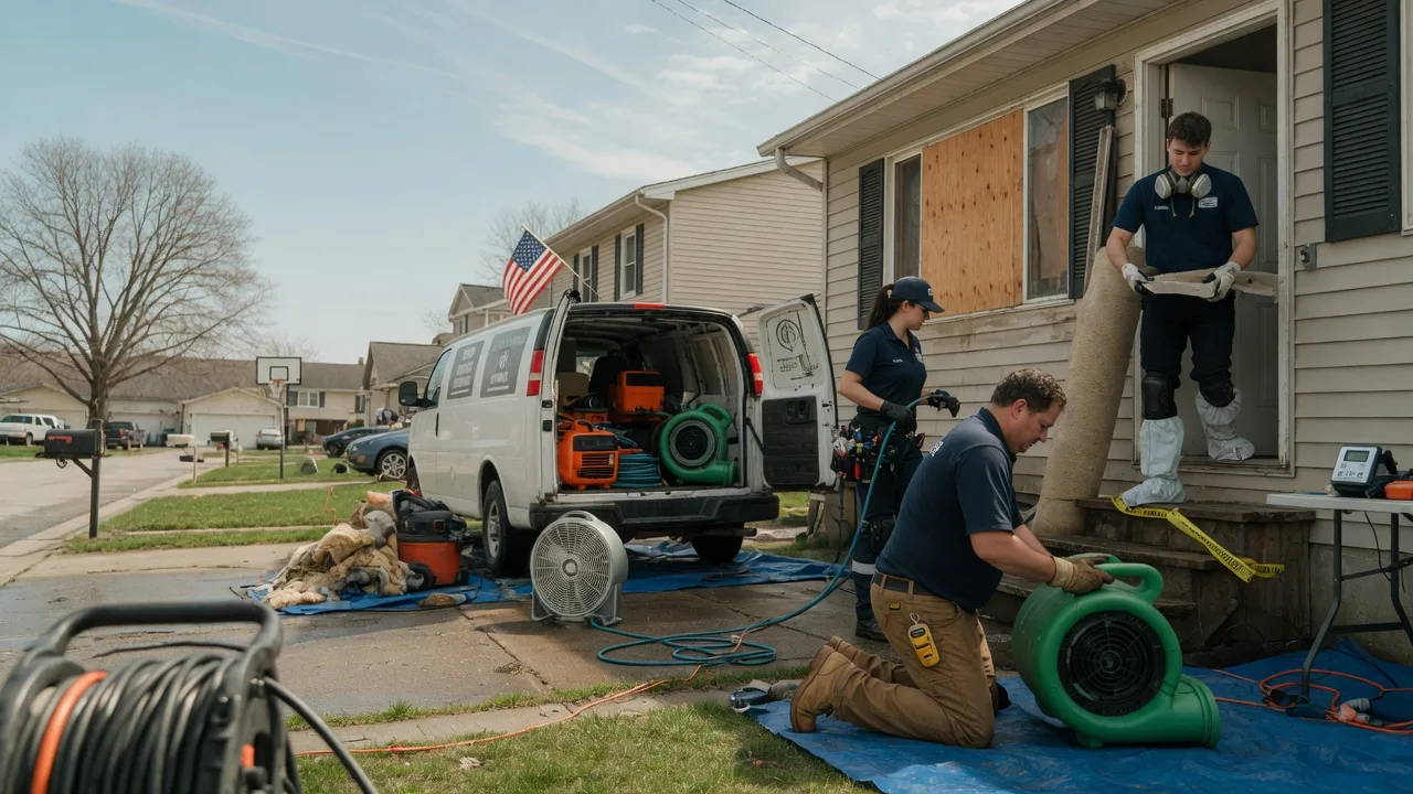 Water Damage Restoration in North Springfield, PA near me